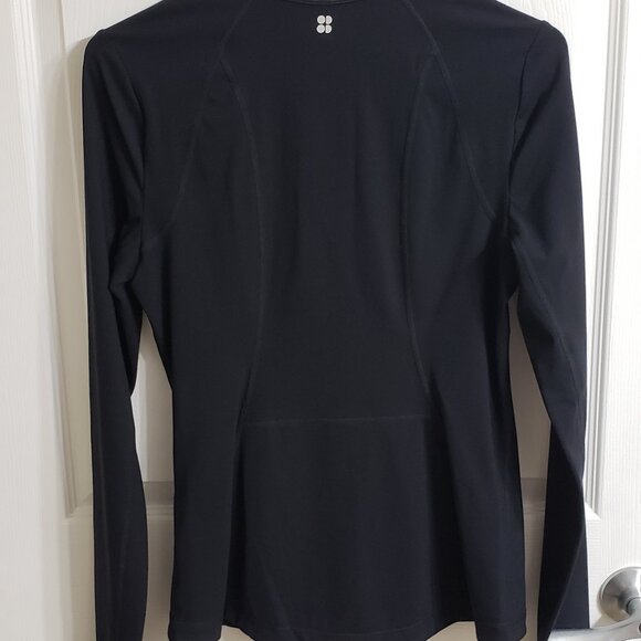 Sweaty Betty Power Workout Zip-Up Jacket - Size Medium - Black - New - Picture 2 of 4